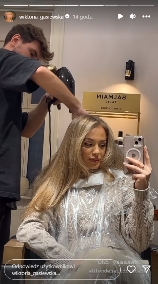 Wiktoria Gasiewska metamorfoza