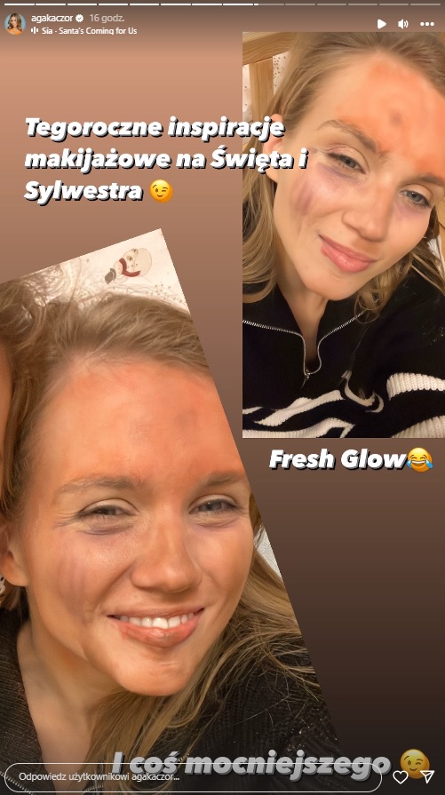Agnieszka Kaczorowska na Instagramie