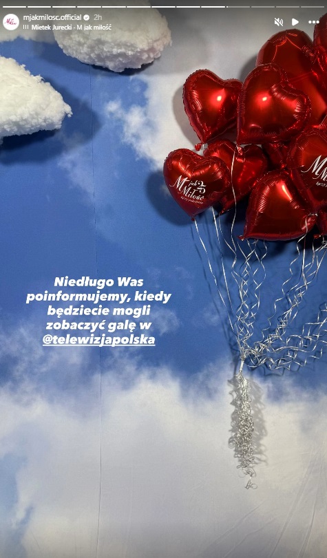 M jak miłość Instagram